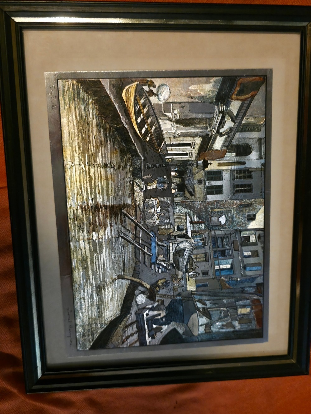 4/$97 Deal! Lionell Barrymore Art. Vintage Lithograph Artwork